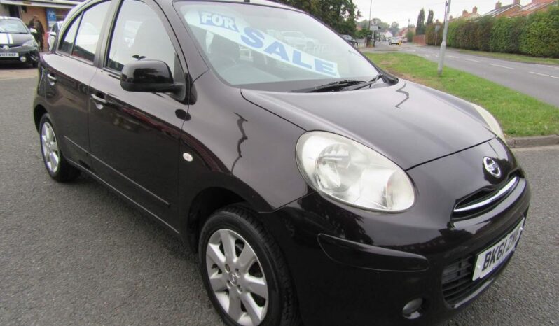 
								Nissan Micra 1.2 12V Acenta Euro 5 5dr full									