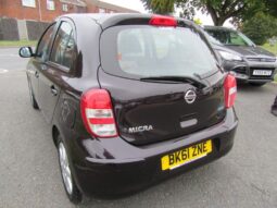 
										Nissan Micra 1.2 12V Acenta Euro 5 5dr full									