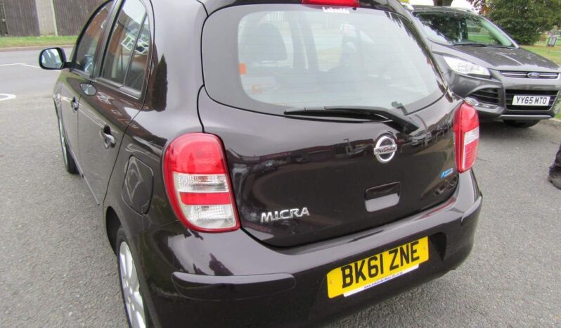 
								Nissan Micra 1.2 12V Acenta Euro 5 5dr full									